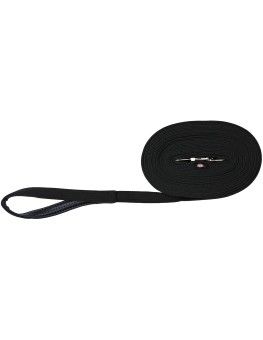 Trixie cinta de rastreo color negro de algodón para perros Trixie - 1