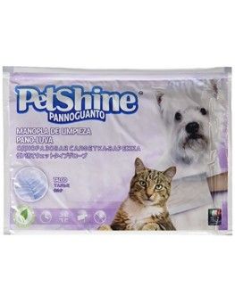 Manopla limpiadora para perros, Petshine fragancia a talco