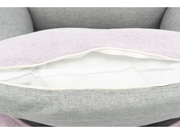 Cama Trixie Home Edition Lona Rosa, Cuna desenfundable