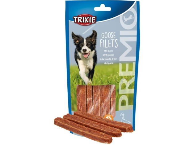 Premios Goose Filets de trixie, snack de ganso para perros