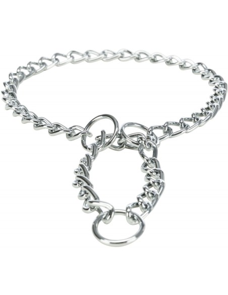 Collar educativo acero cromado de una fila de Trixie Collar educativo acero cromado de una fila de Trixie