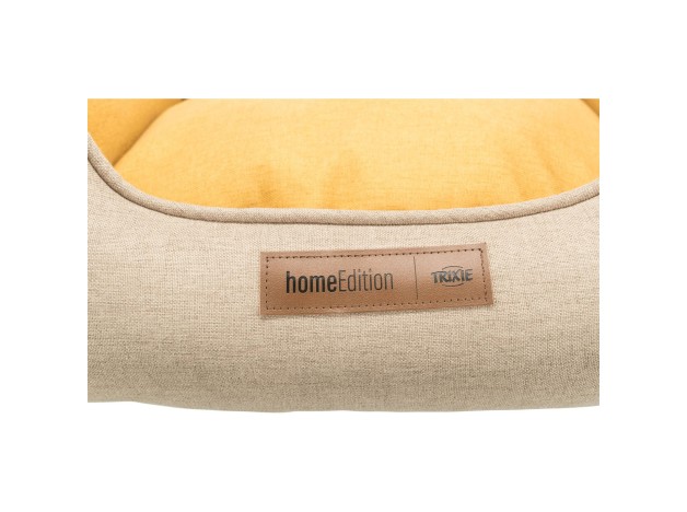 Trixie Home Edition, Cama Lona  color Arena y amarillo, Cuna para perros