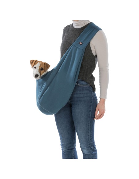 Bolso bandolera Trixie Soft azul para perros de hasta 5 kg Bolso bandolera Trixie Soft azul para perros de hasta 5 kg