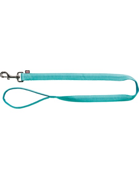 Correa de nylon Trixie Softline Elegance azul petróleo para perros Correa de nylon Trixie Softline Elegance azul petróleo para perros