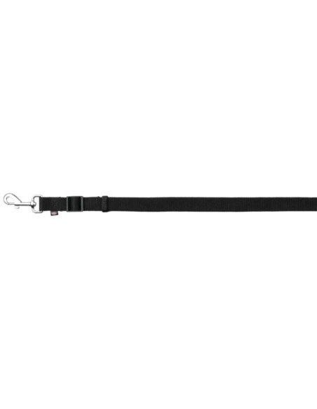 Correa regulable Trixie  Classic negra para perros Correa regulable Trixie  Classic negra para perros