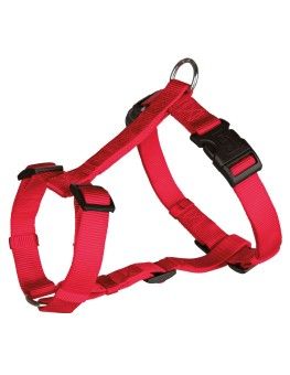 Arnés Trixie Classic rojo de nylon para perros