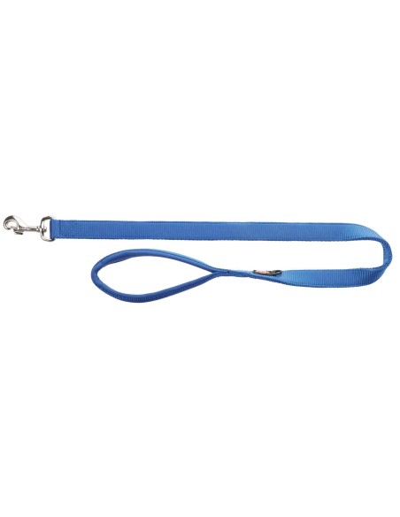 Correa de nylon extra larga para perros, Trixie New Premium azul cobalto Trixie - 1