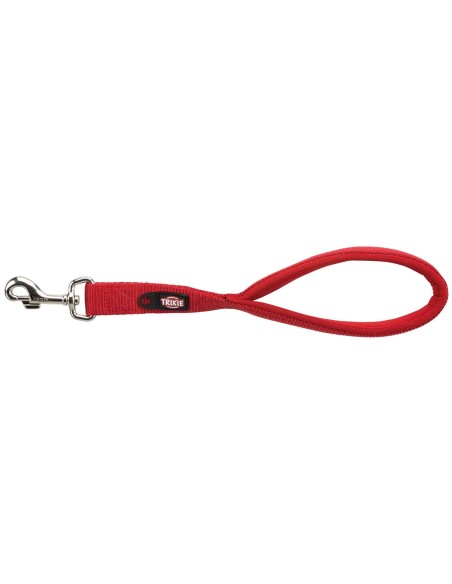 Correa Corta nylon new Premium roja para perros Trixie - 1
