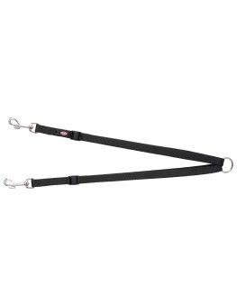 Correa para dos perros de nylon color negro de Trixie Trixie - 1
