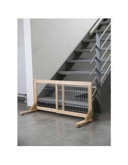 Barrera de madera de pino Trixie, para cachorros y perros pequeños 2