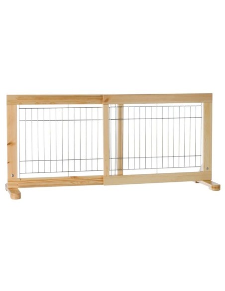 Barrera de madera de pino Trixie, para cachorros y perros pequeños