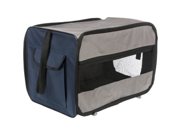 casta de viaje de nylon plegable Trixie Twister para perros