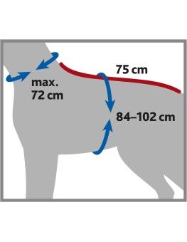 Albornoz Trixie para secar al perro 2