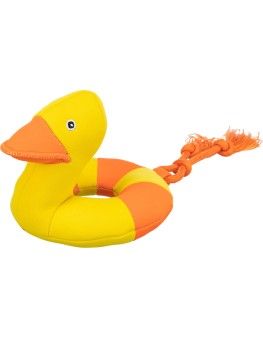 Juguete Acuático Pato con Cuerda de Trixie para perros