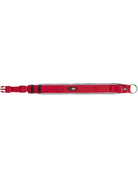 Collar extra ancho Trixie New Premium color rojo para perros de todos los tamaños