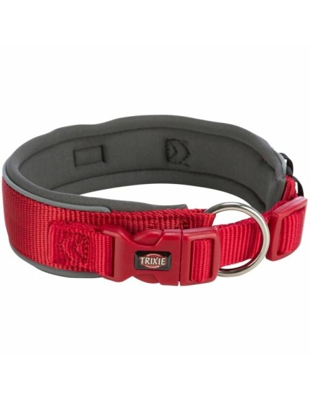 Collar extra ancho Trixie New Premium color rojo para perros