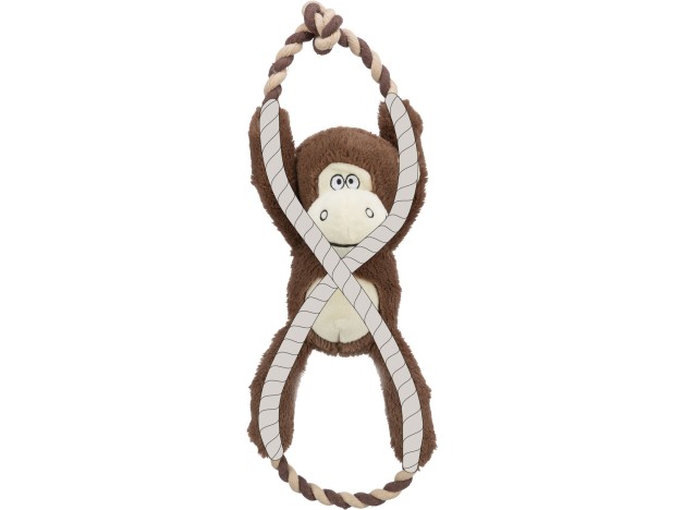 Peluche Trixe, mono con cuerda interior,