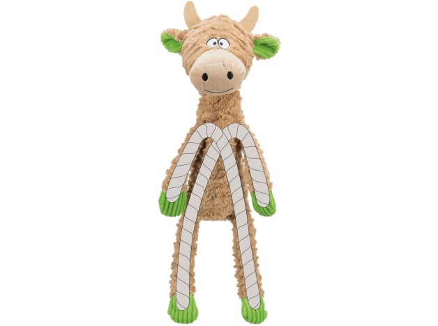 juguete de peluche con cuerda interior, vaquita Trixie