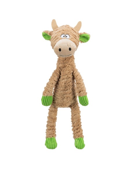 juguete de peluche con cuerda interior, vaquita Trixie para perros