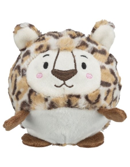 Leopardo de peluche Trixie con pelota en su interior