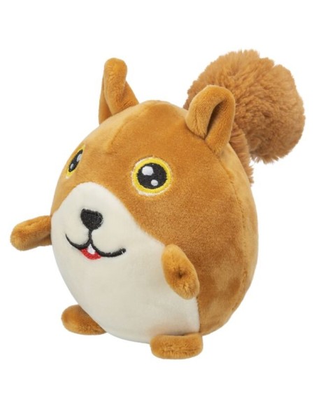 Ardilla de peluche con relleno Memory Foam, juguete Trixie para perros Ardilla de peluche con relleno Memory Foam, juguete Trixie para perros
