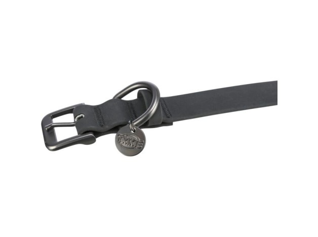 Collar negro Trixie  CityStyle para perros, de PVC para todas las razas
