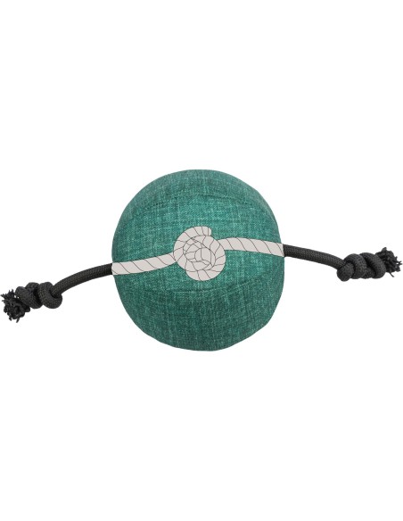 Pelota con cuerda Trixie CityStyle, Juguete eco para perros Pelota con cuerda Trixie CityStyle, Juguete eco para perros