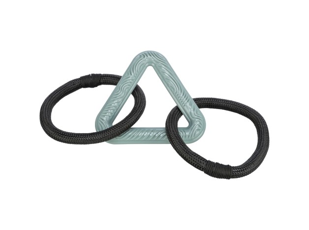 Triángulo Aro con Cuerda CityStyle, juguete Trixie para perros