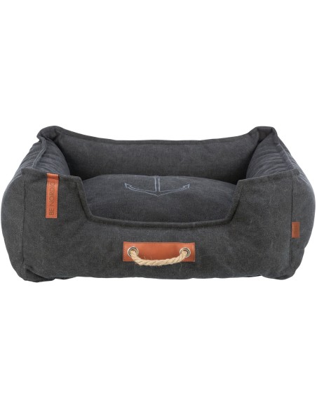 Cama Be Nordic negra de Trixie, cuna para perros