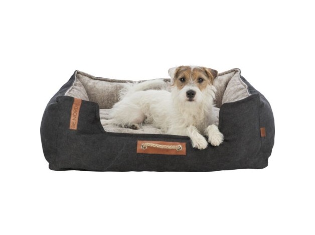Cama Trixie para perros, cuna Be Nordic Fohr negra y arena Trixie - 2