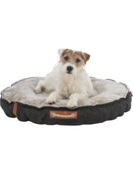 Cuna redonda para perros, cama Trixie Be Nordic Fohr negra arena 2