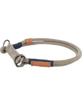 Collar de educación Trixie Be Nordic de piel redonda gris Trixie - 1 2