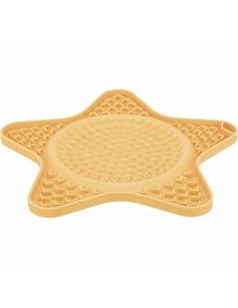 Mantel Trixie Lick'n'Snack Estrella, Bandeja Para Lamer, comedero anti voracidad para perros
