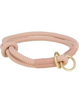 Collar de educacion y paseo Trixie Soft Rope Rosa Para perros Trixie - 1