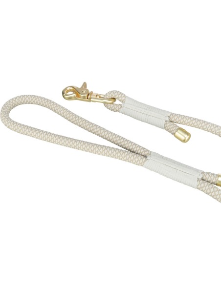 Correa Trixie de paseo Soft Rope Gris