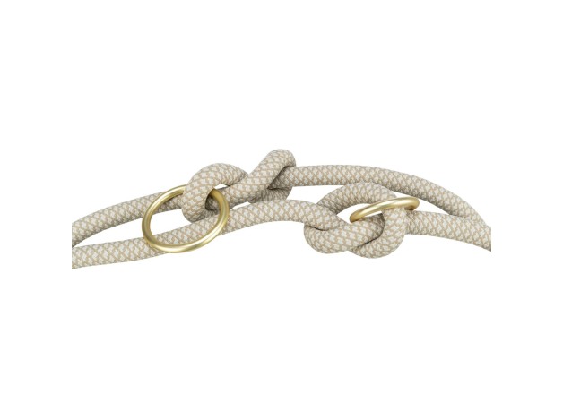 Ramal Soft rope gris de Trixie para perros, correa multiposición
