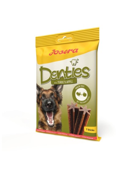 Josera Denties con pavo y manzana, premios dentales para perros Josera Denties con pavo y manzana, premios dentales para perros