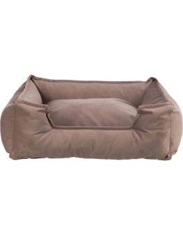 Cama para perros, Trixie Talia cuadrada marrón