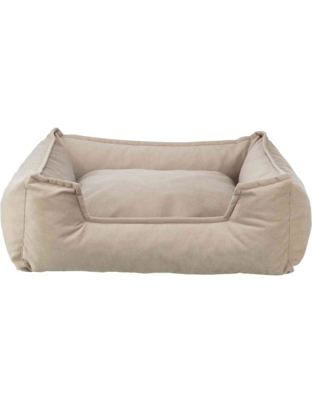 Cama Trixie Talia cuadrada arena, colección Soft Edition