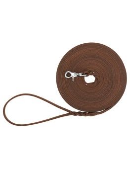 Correa de rastro de piel engrasda Trixie para perros Trixie - 1