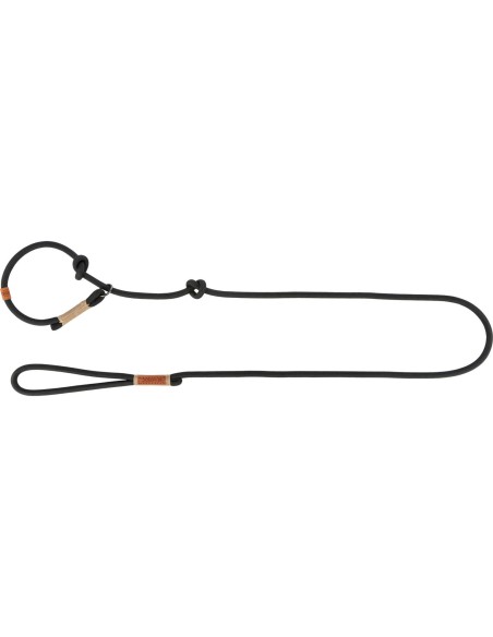 Correa collar Trixie Be Nordic negra para perros