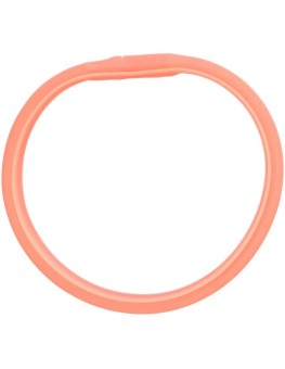 Collar luminoso extra ancho Trixie color coral, para perros 2
