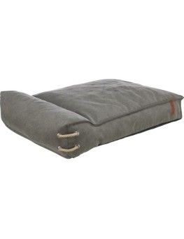 Cama para perro, trixie be Nordic cojin rectangular fohr gris 2