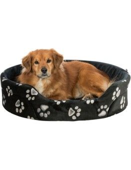 Cama Jimmy ovalada negra de Trixie para perros 2