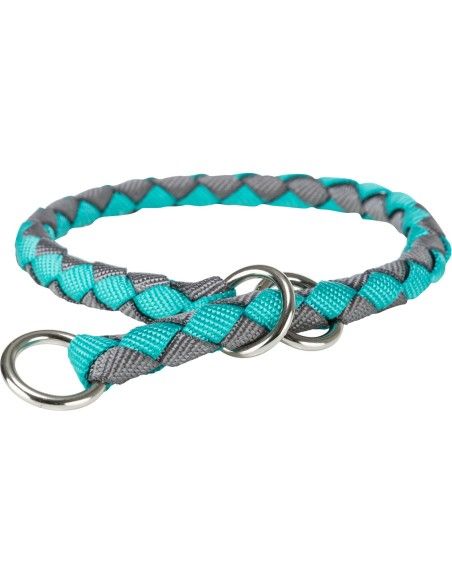 Collar semi extrangulador Trixie Cavo Azul oceano para perros