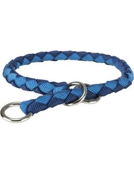 Collar Cavo azul cobalto de Trixie, para paseo y educación del perro
