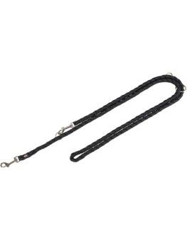 Ramal Trixie Cavo negro, correa multiposición para perros Trixie - 1