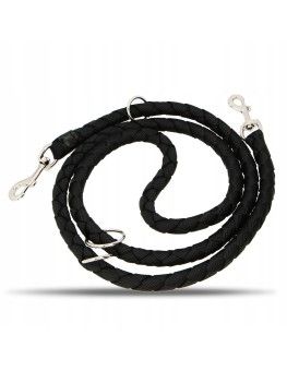 Ramal Trixie Cavo negro, correa multiposición para perros Trixie - 1 2