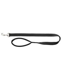 Correa de nylon negro Trixie Premium para perros