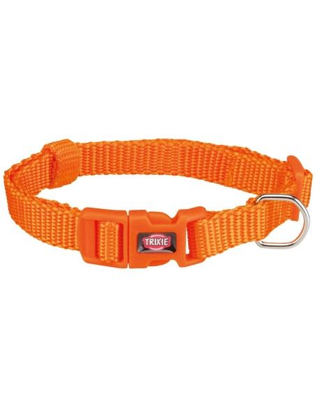 Trixie collar nylon premium color papaya para perros Trixie - 1